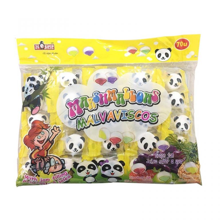 Marshmallow Relleno Panda 24/7 El Relojito del Sabor